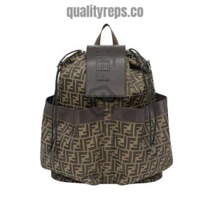 Drawstring Jacquard Fabric Backpack FB001 Quality Reps