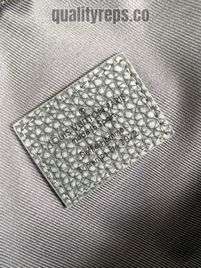 Ellipse Backpack Granite Embossed Cowhide Leather LB006 Quality Reps