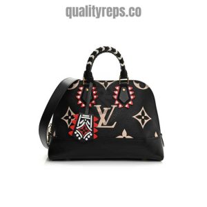 Louis Vuitton Empreinte Monogram Giant Crafty Alma PM Black LB097 Quality Reps