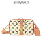 Envelope Messenger Bag Vanilla Monogram Craggy Canvas Quality Reps