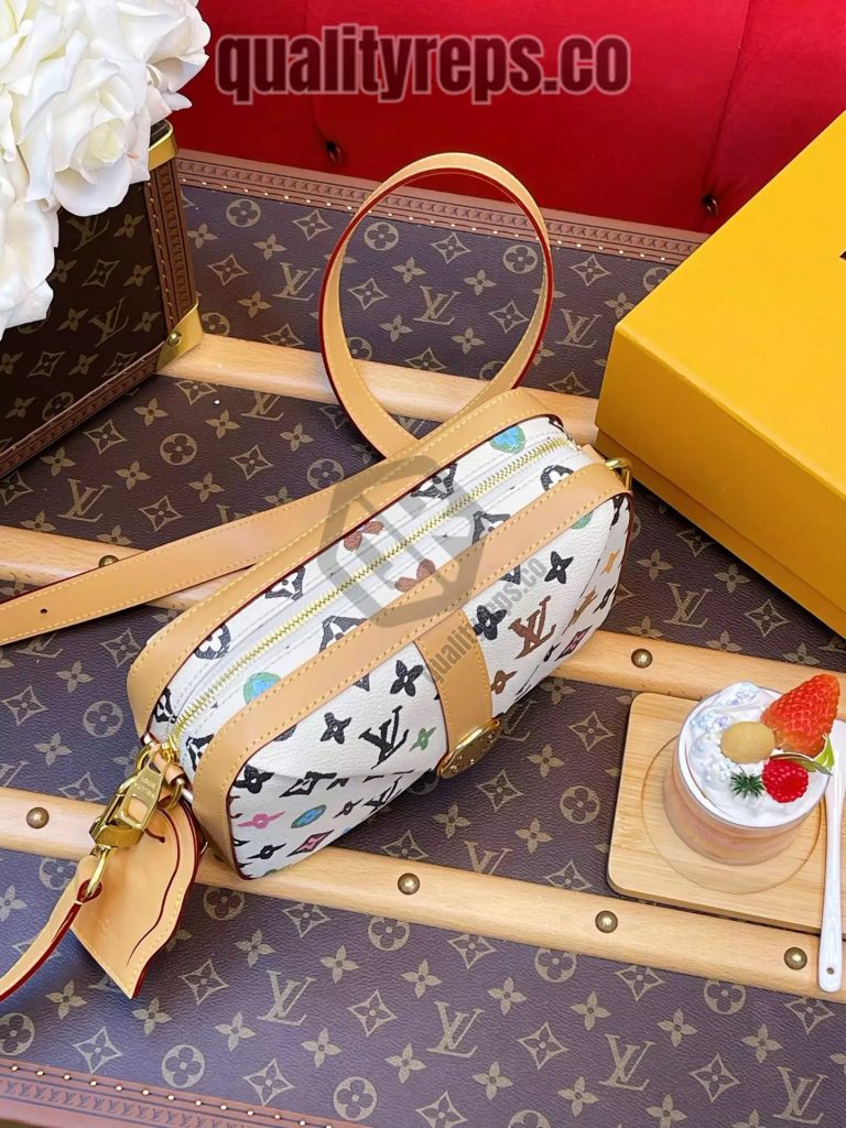 Envelope Messenger Bag Vanilla Monogram Craggy Canvas Quality Reps