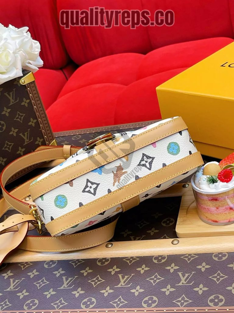 Envelope Messenger Bag Vanilla Monogram Craggy Canvas Quality Reps