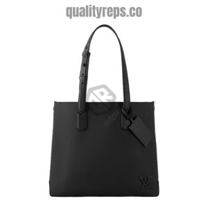 Louis Vuitton Aerogram Fastline Tote Black Cowhide Leather Quality Reps