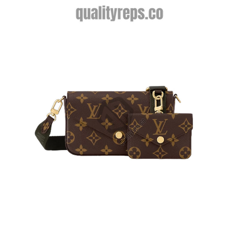 Flicie Strap Go Monogram Canvas Bags LB235 Quality Reps