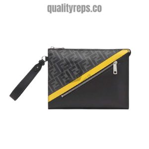 Flat Pouch Grey Fabric Pouch FB028 Quality Reps