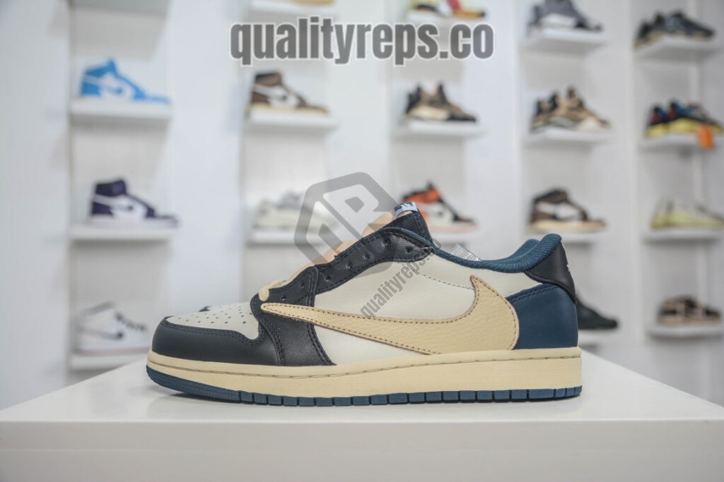 Fragment x Travis Scott Air Jordan 1 Low OG SP Quality Reps 2