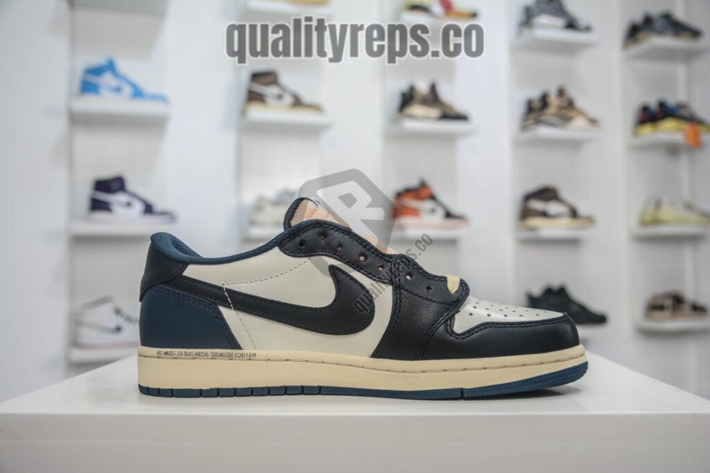Fragment x Travis Scott Air Jordan 1 Low OG SP Quality Reps 4