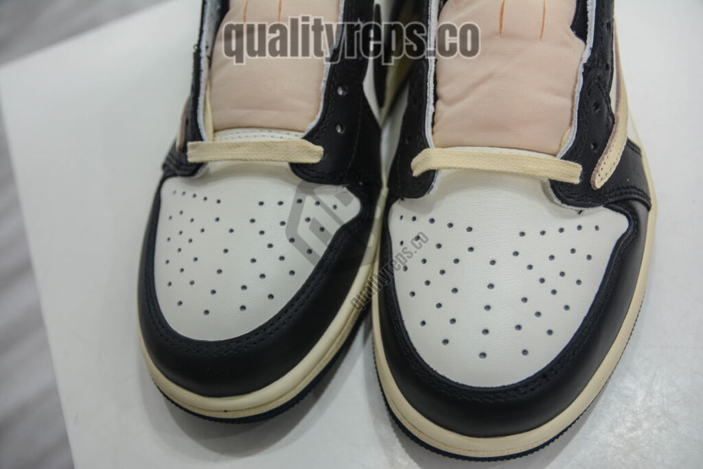 Fragment x Travis Scott Air Jordan 1 Low OG SP Quality Reps 9