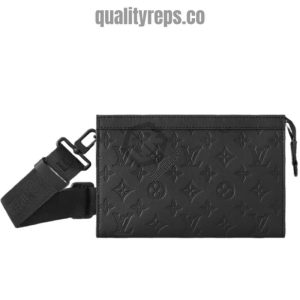 Gaston Wearable Wallet Monogram Shadow Cowhide Leather Quality Reps