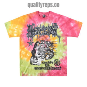 Hellstar STUDIOS Skull Tie-dye T-shirt Quality Reps