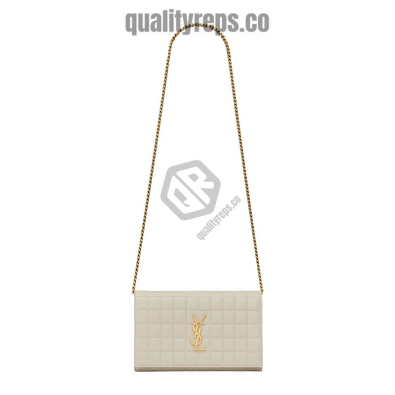 Lambskin Cassandre Chain Wallet YB012 Quality Reps