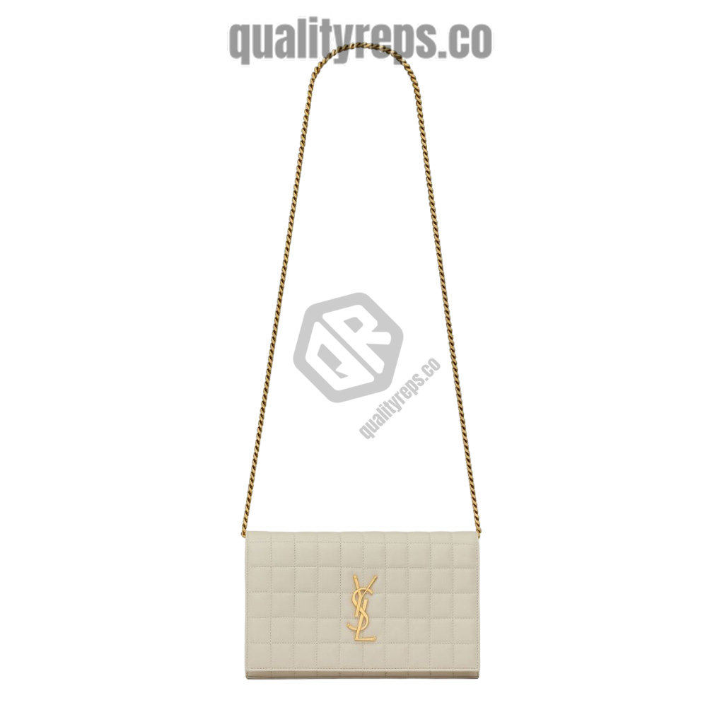 Lambskin Cassandre Chain Wallet YB012 Quality Reps