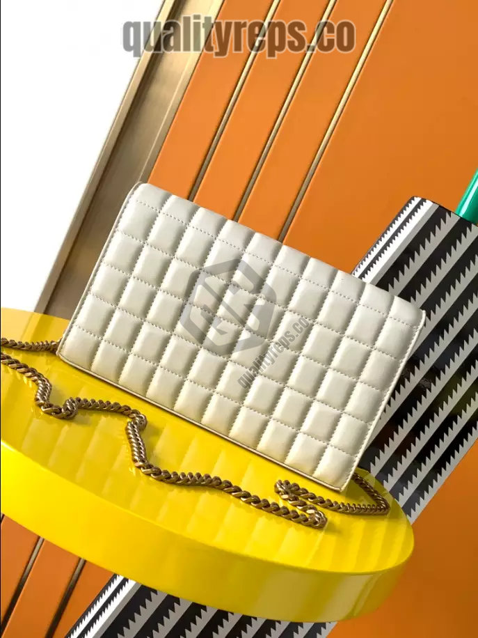 Lambskin Cassandre Chain Wallet YB012 Quality Reps - Image 3