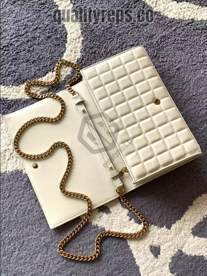 Lambskin Cassandre Chain Wallet YB012 Quality Reps - Image 5
