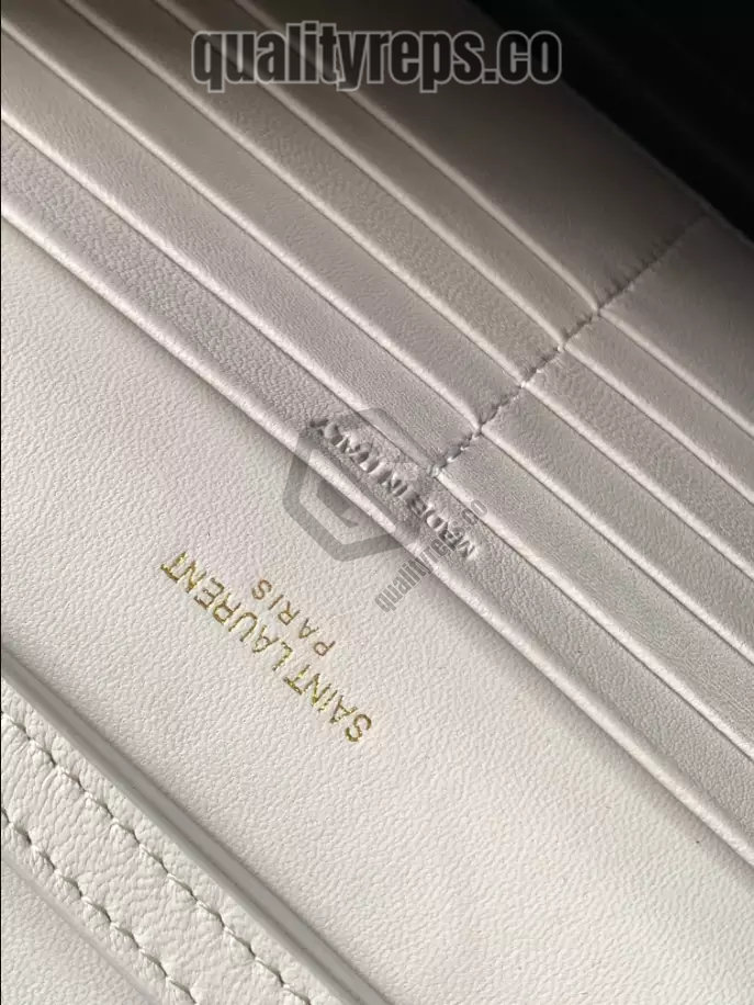 Lambskin Cassandre Chain Wallet YB012 Quality Reps - Image 8