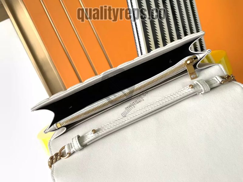 Lambskin Cassandre Chain Wallet YB012 Quality Reps - Image 9