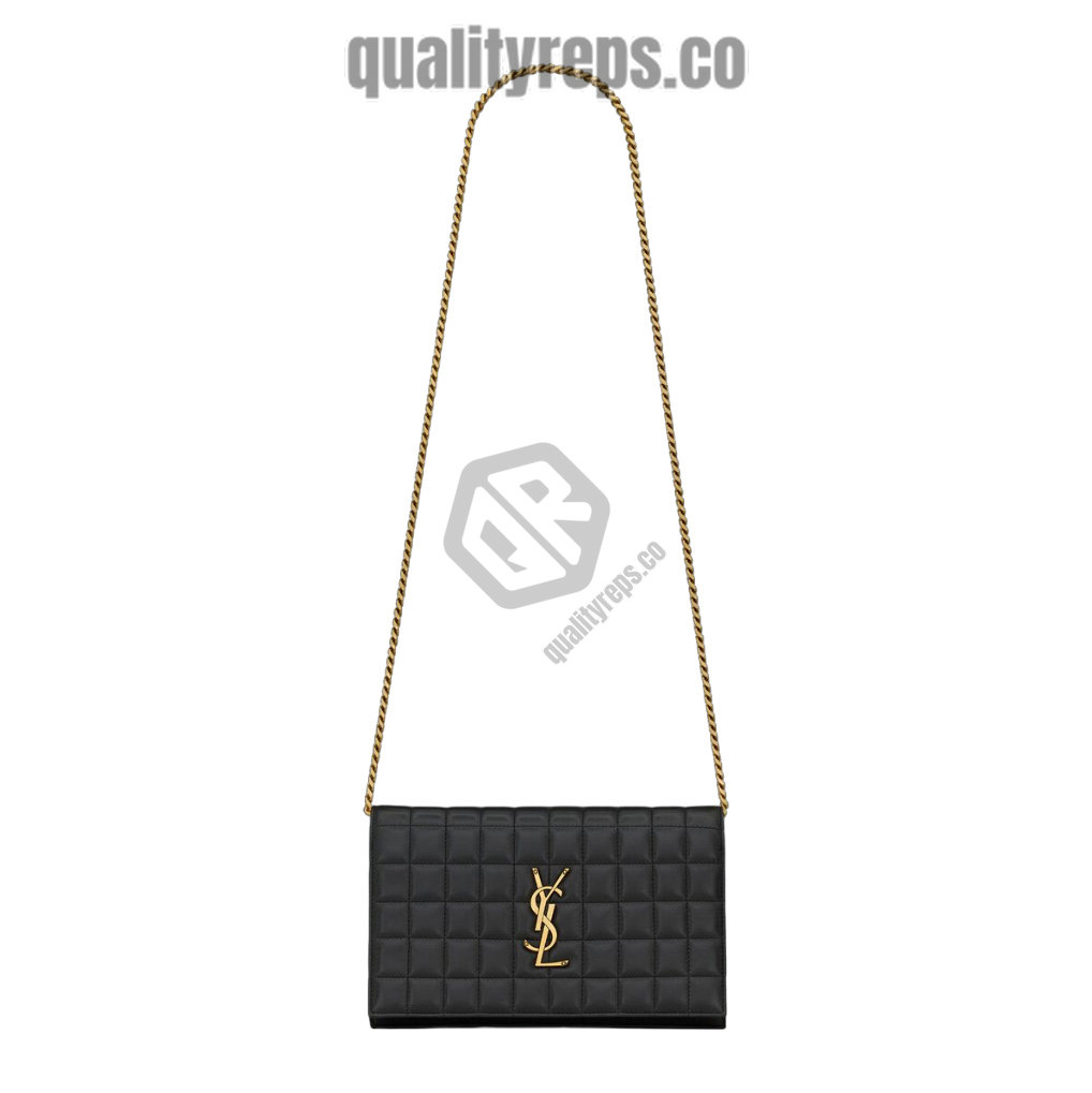 Lambskin Cassandre Chain Wallet YB013 Quality Reps