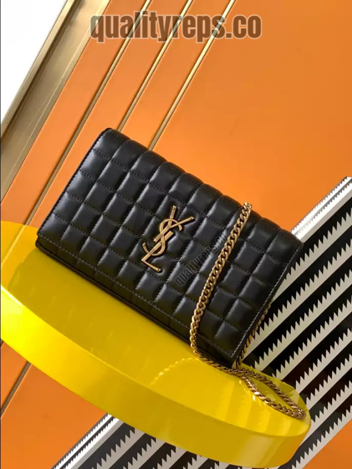 Lambskin Cassandre Chain Wallet YB013 Quality Reps - Image 2
