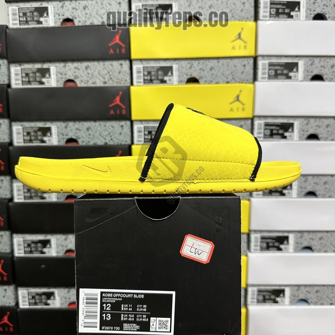 Nike Kobe Offcourt Slide Lightning Quality Reps 5
