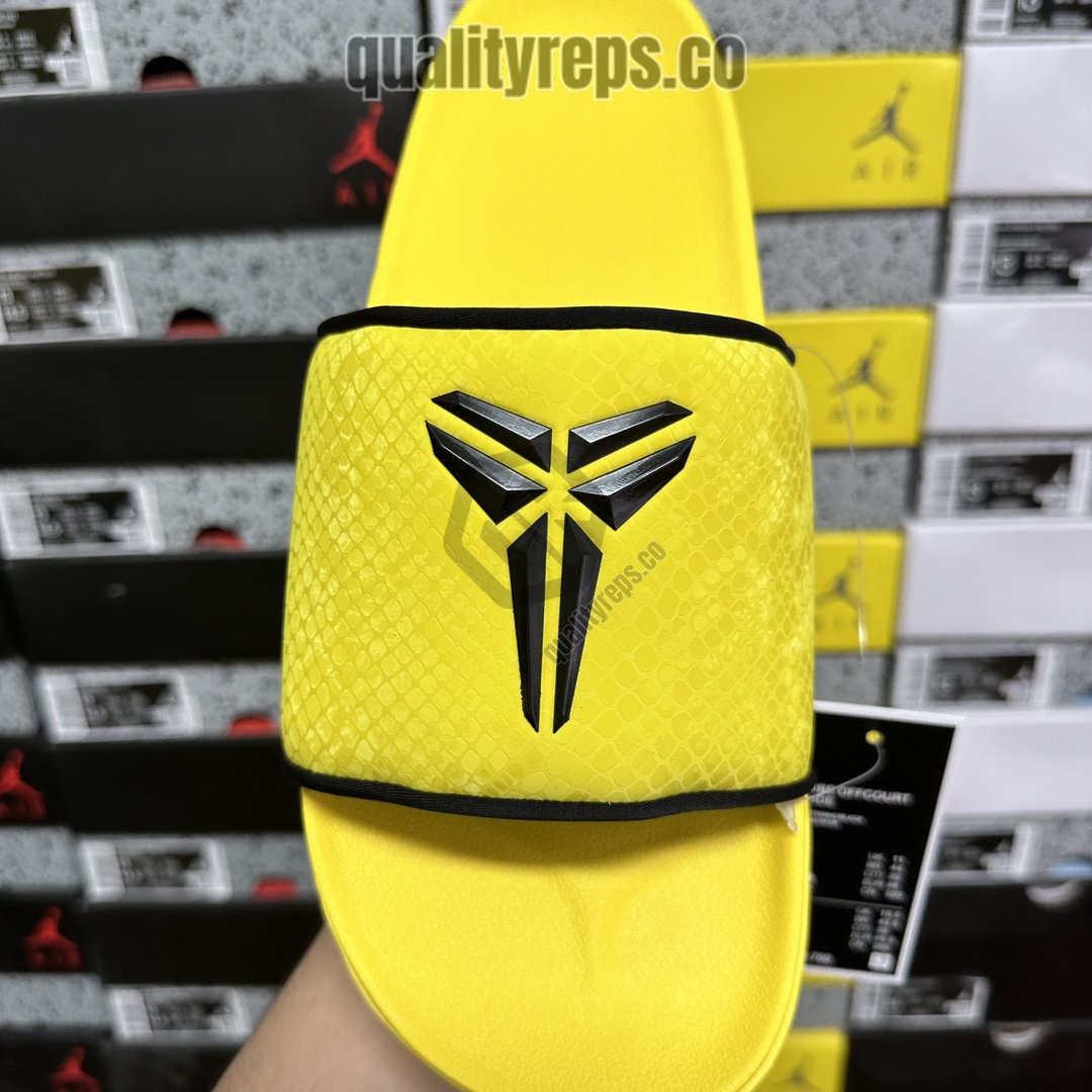 Nike Kobe Offcourt Slide Lightning Quality Reps 7