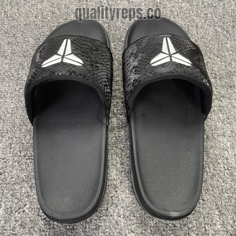 Nike Kobe Offcourt Slide Triple Black Quality Reps 4