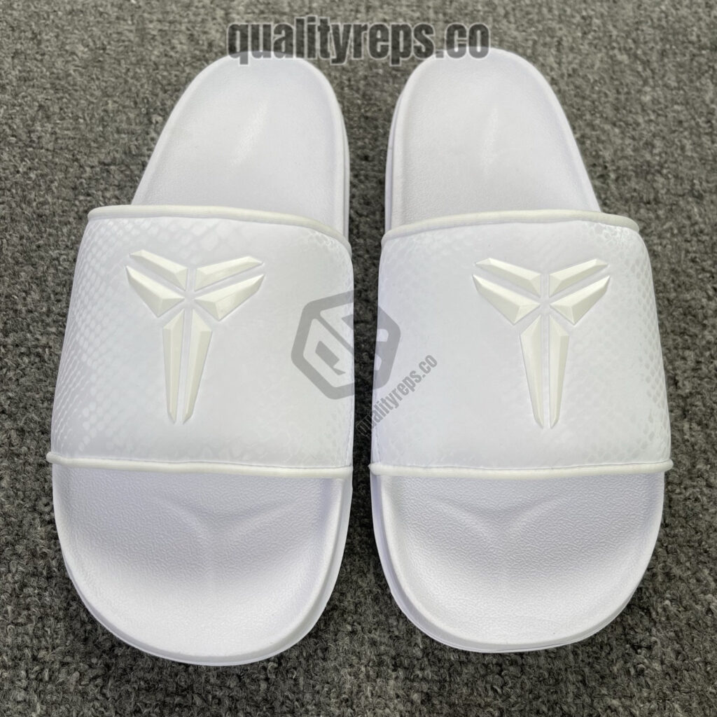Nike Kobe Offcourt Slide Triple White Quality Reps 3