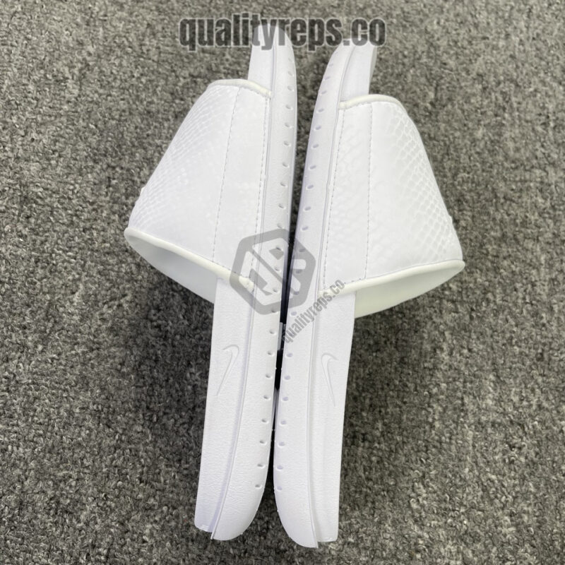 Nike Kobe Offcourt Slide Triple White Quality Reps 5