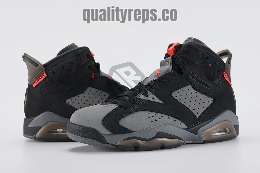 Paris Saint Germain x Jordan 6 Retro 'Iron Grey' Quality Reps 2