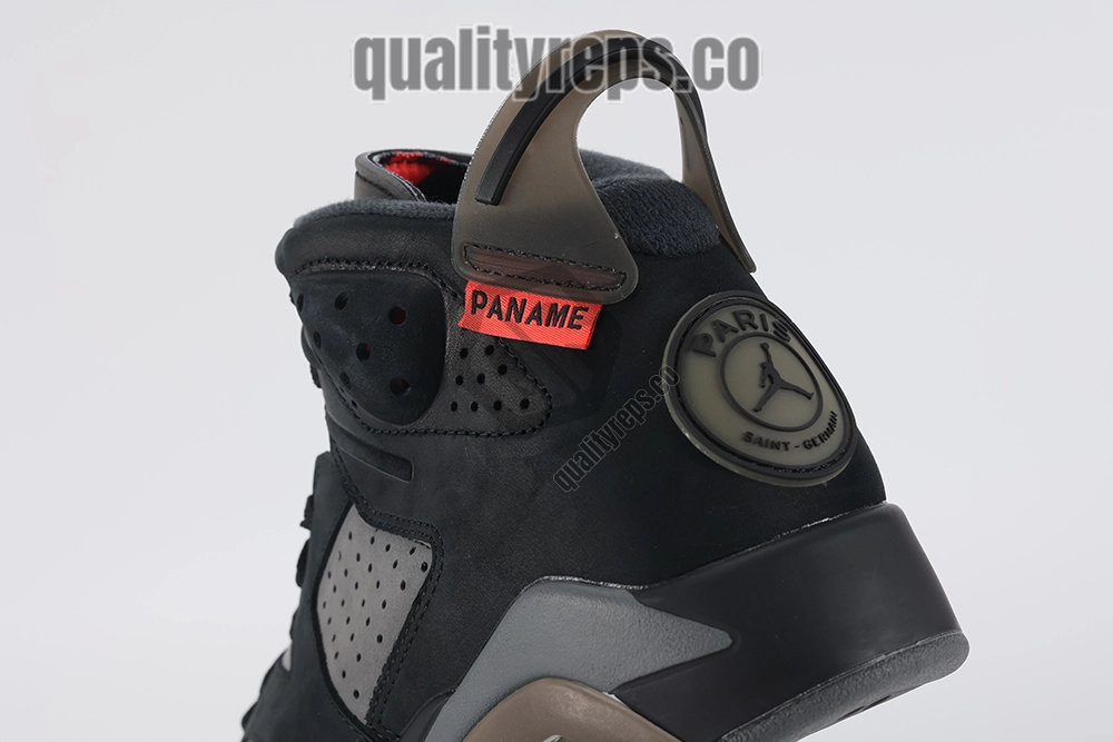 Paris Saint Germain x Jordan 6 Retro 'Iron Grey' Quality Reps 6