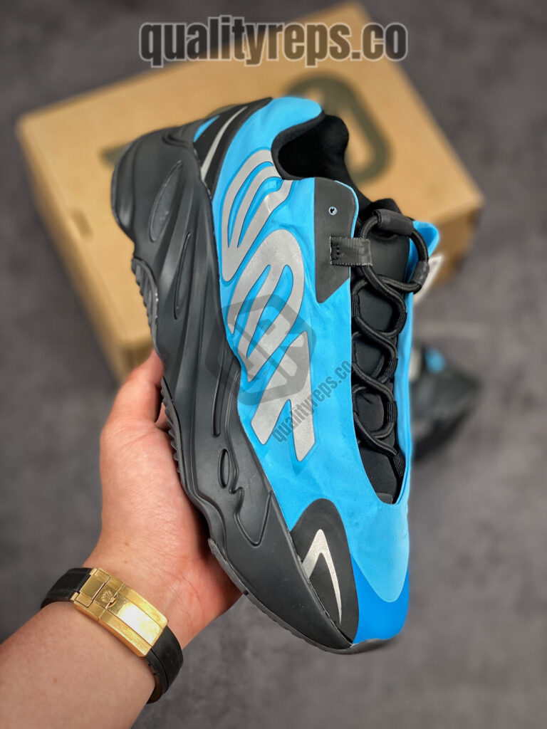 Yeezy Boost 700 MNVN 'Bright Cyan' Quality Reps 2