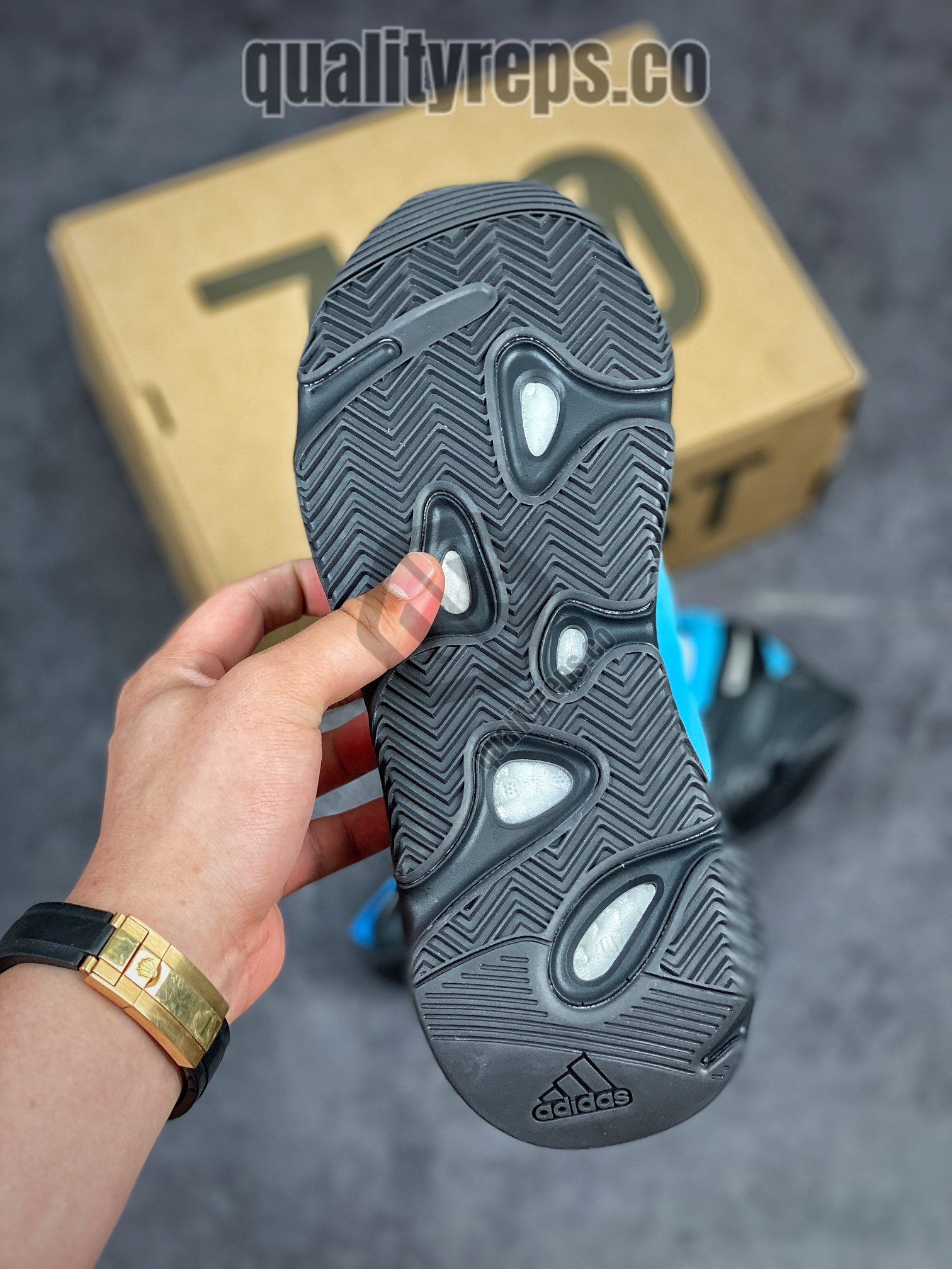 Yeezy Boost 700 MNVN 'Bright Cyan' Quality Reps 5