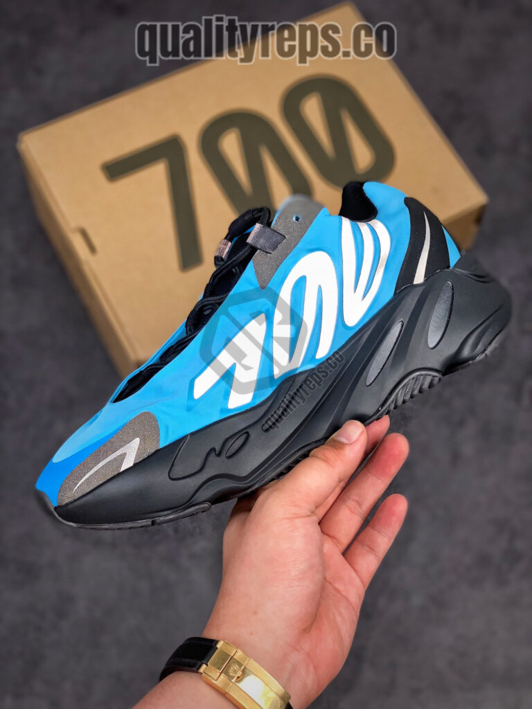 Yeezy Boost 700 MNVN 'Bright Cyan' Quality Reps 7