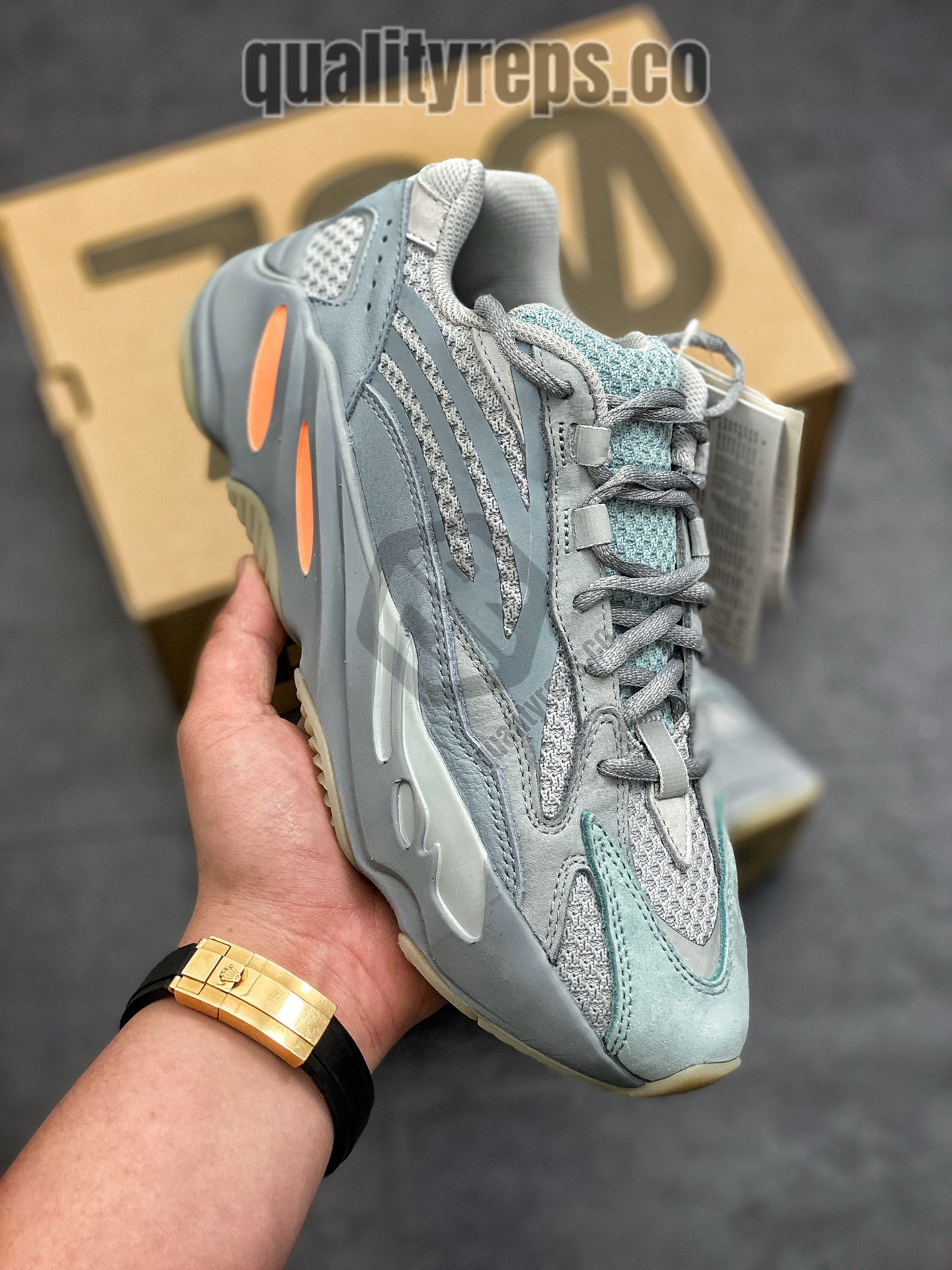 Yeezy Boost 700 V2 'Inertia' Quality Reps 2