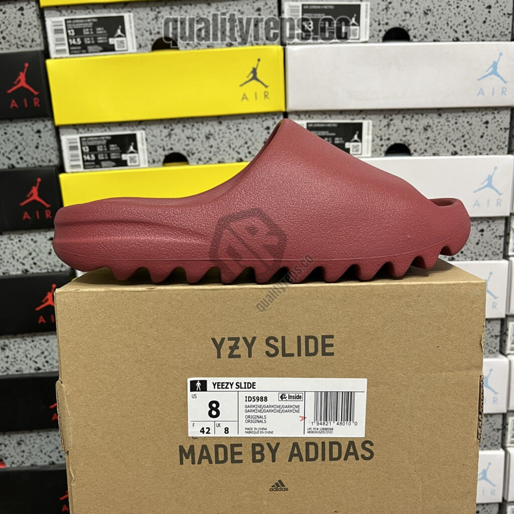 Yeezy Slide 'Garmine' Quality Reps 3