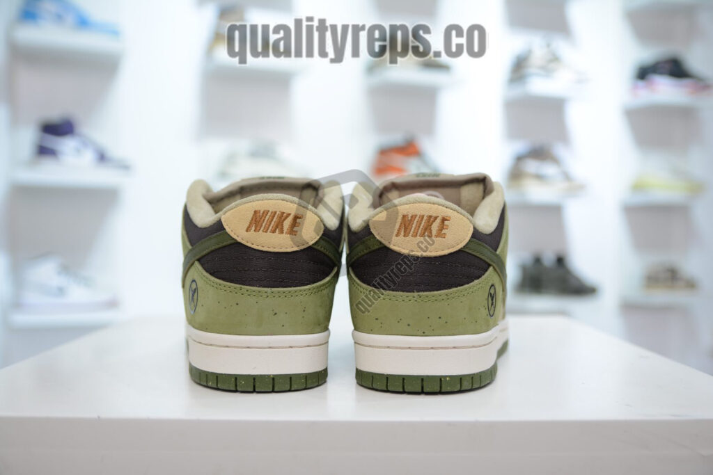 Yuto Horigome x Nike SB Dunk Low 'Asparagus' Quality Reps 3