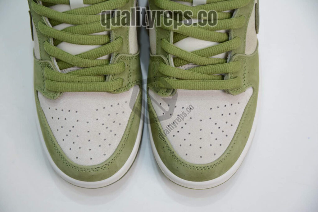 Yuto Horigome x Nike SB Dunk Low 'Asparagus' Quality Reps 9