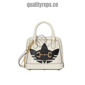 adidas x Gucci Horsebit 1955 Mini Bag White Leather GB103 Quality Reps